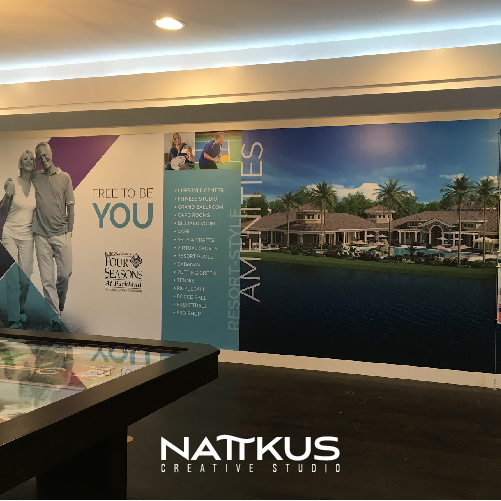 Nattkus branded graphics project
