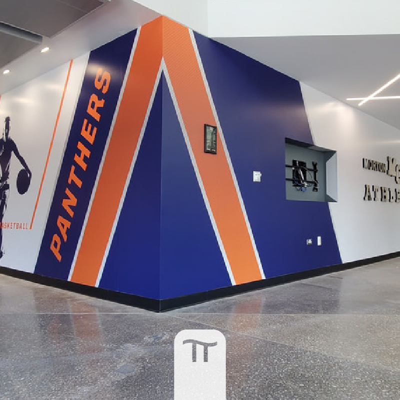 Window graphics and branded glass surfaces